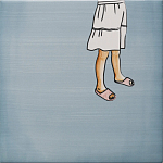 Плитка с узором Девочка единорог варинант исполнения - 4 | Loft Concept в Твери