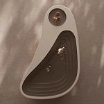 Журнальный столик фигурный со стеклянной столешницей Table Drop варинант исполнения - 2 | Loft Concept в Твери