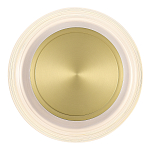 Бра круглое золото/прозрачный Plumpness LED 7 варинант исполнения - 3 | Loft Concept в Твери