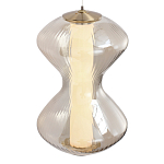 Бра светодиодное с стеклянным волнообразным плафоном Amphora of Light варинант исполнения - 4 | Loft Concept в Твери