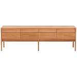 Длинная деревянная консоль с ящиками Espen Wooden Console варинант исполнения - 1 | Loft Concept в Твери