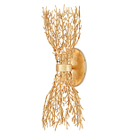 Бра золотое в виде кораллов Coral Decor варинант исполнения - 2 | Loft Concept в Твери