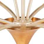 Люстра с плафонами в виде цветов Golden Bird of Paradise варинант исполнения - 2 | Loft Concept в Твери