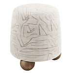 Пуф Wakonda ножки с деревянными шариками  варинант исполнения - 2 | Loft Concept в Твери