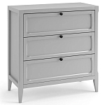 Комод с 3-мя ящиками серый Silva Grey Chest of Drawers варинант исполнения - 2 | Loft Concept в Твери
