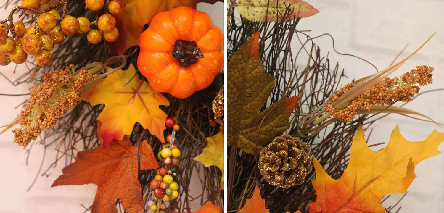 Аксессуар на стену Halloween Wreath Аксессуар на стену Halloween Wreath - Loft-Concept в Твери