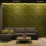 Гипсовая 3D Панель M-31 варинант исполнения - 1 | Loft Concept в Твери