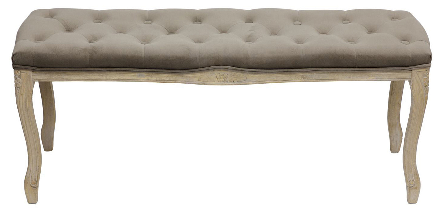 Банкетка French Provence Farmhouse Bench grey Банкетка French Provence Farmhouse Bench grey - Loft-Concept в Твери