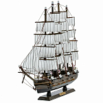 Декоративная модель деревянного тёмно-коричневого парусника в подарочной упаковке With The low варинант исполнения - 3 | Loft Concept в Твери