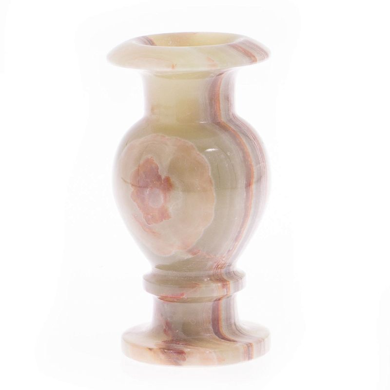 Ваза настольная из камня оникс Stone Vase Ваза настольная из камня оникс Stone Vase в Твери | Loft Concept