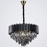 Люстра с хрустальными подвесками Blake Metal Crystal Chandelier варинант исполнения - 2 | Loft Concept в Твери