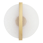 Бра с белым матовым стеклянным плафоном круглой формы Soft Glow Harmony варинант исполнения - 1 | Loft Concept в Твери