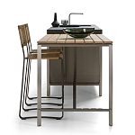 Летняя кухня из камня HELIOS Dada Engenereed Kitchen варинант исполнения - 15 | Loft Concept в Твери