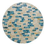 Столик с инкрустацией с перламутровым узором Rona варинант исполнения - 2 | Loft Concept в Твери