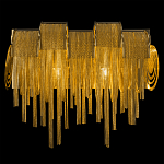 Бра с металлическими дугами и цепочками 33 см Atlantis Chain варинант исполнения - 10 | Loft Concept в Твери