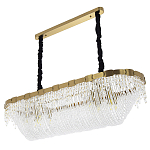 Люстра с хрустальными подвесками Riche Crystal Metal Chandelier 12 варинант исполнения - 1 | Loft Concept в Твери