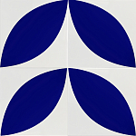 Дизайнерская плитка с узором Лепесток варинант исполнения - 2 | Loft Concept в Твери