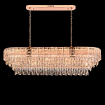 Люстра овальная с каскадом из прозрачного хрусталя Constant Sparks варинант исполнения - 2 | Loft Concept в Твери