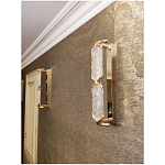 Бра прямоугольное с текстурным природным рисунком IceFlame варинант исполнения - 6 | Loft Concept в Твери