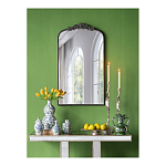 Ваза фигурная с сине-зелеными узорами распустившихся цветов Blossoming Spring варинант исполнения - 5 | Loft Concept в Твери