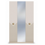 Шкаф трёхдверный с 1-ой зеркальной дверью Satin Furniture варинант исполнения - 2 | Loft Concept в Твери