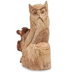 Статуэтка из дерева сова Animals of the World 20 варинант исполнения - 1 | Loft Concept в Твери