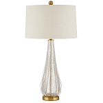 Настольная лампа с фактурным стеклянным корпусом Pommel варинант исполнения - 4 | Loft Concept в Твери