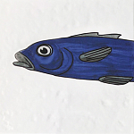 Плитка с узором Рыба пловчиха варинант исполнения - 5 | Loft Concept в Твери