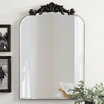 Зеркало с изысканной короной и безрамным полотном Crowned Mirror варинант исполнения - 1 | Loft Concept в Твери