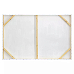 Панно декоративное с ручной росписью Blue Strokes варинант исполнения - 2 | Loft Concept в Твери