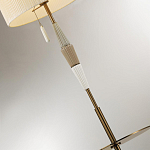 Торшер с полкой и декором из керамики Sardeg варинант исполнения - 3 | Loft Concept в Твери