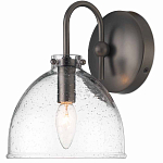 Бра с куполообразным прозрачным плафоном Glass Dome with Seeds варинант исполнения - 2 | Loft Concept в Твери