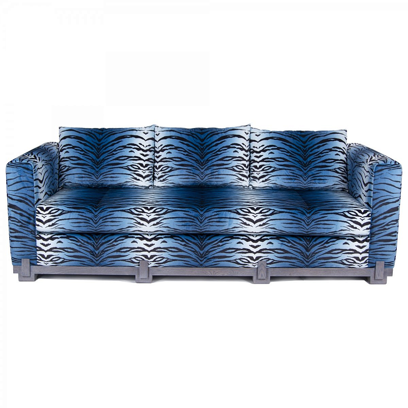 Диван Ida Sofa Blue Tiger Светло-синий Диван Ida Sofa Blue Tiger Светло-синий в Твери | Loft Concept