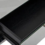 Тумбочка зеркальная с ящиком Mirror Chrome Cabinet варинант исполнения - 5 | Loft Concept в Твери