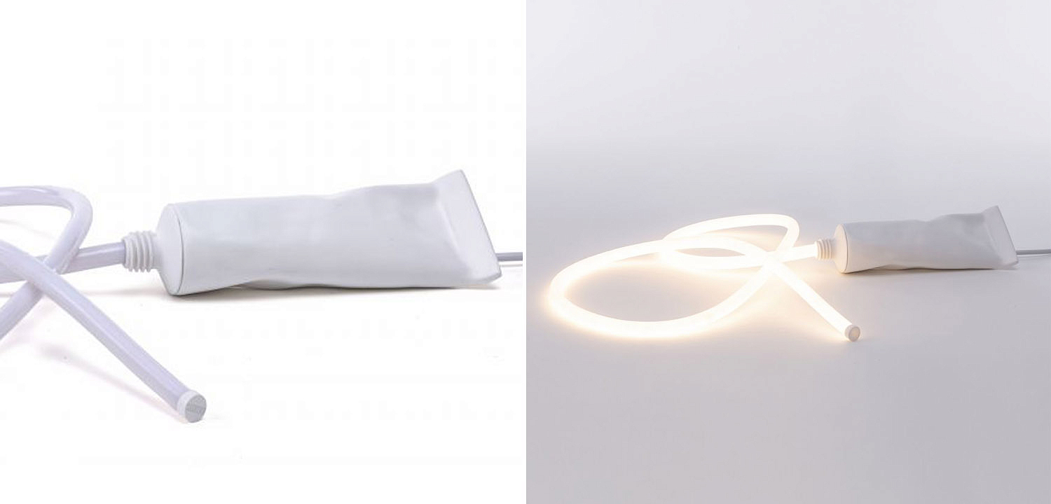 Настольная лампа Seletti Daily Glow Toothpaste Настольная лампа Seletti Daily Glow Toothpaste - Loft-Concept в Твери