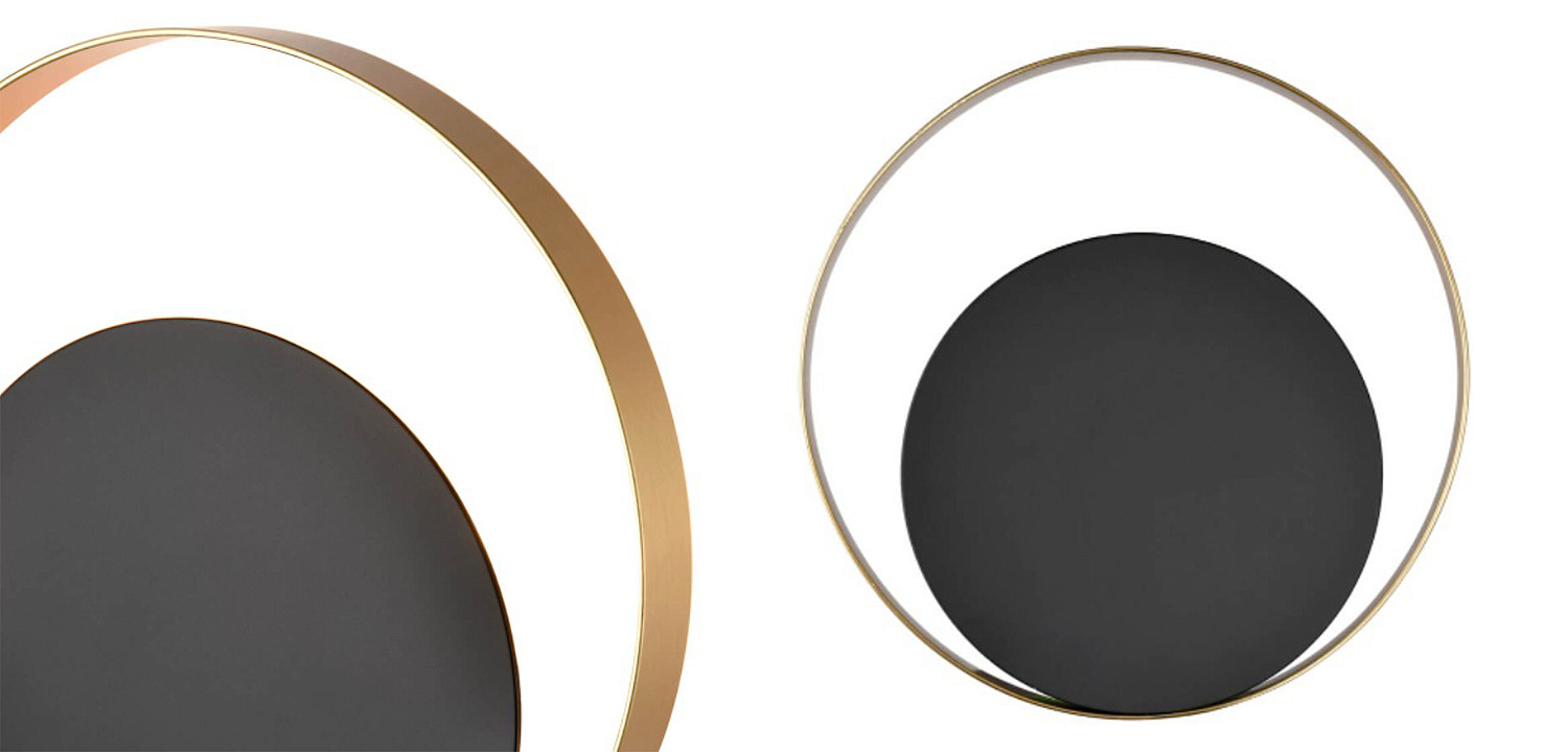 Бра Globo Ocular Sconce Circle Black 26 Бра Globo Ocular Sconce Circle Black 26 - Loft-Concept в Твери