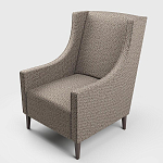 Мебельная ткань Шенилл коричневый цвет 142 см T4-56 варинант исполнения - 7 | Loft Concept в Твери