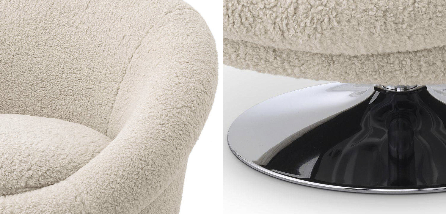 Кресло Eichholtz Swivel Chair Nemo Кресло Eichholtz Swivel Chair Nemo - Loft-Concept в Твери