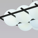 Люстра подвесная с 9-ю плафонами в форме шара Yarvi варинант исполнения - 3 | Loft Concept в Твери