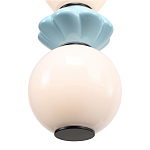 Подвесной светильник фигурный с керамическими элементами 24W LED Fragrant Light варинант исполнения - 5 | Loft Concept в Твери