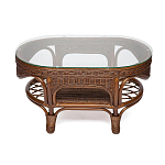 Комплект уличной мебели из ротанга Clara коричневый варинант исполнения - 3 | Loft Concept в Твери