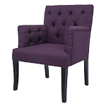 Кресло Addison Chic Armchair purple flax варинант исполнения - 3 | Loft Concept в Твери