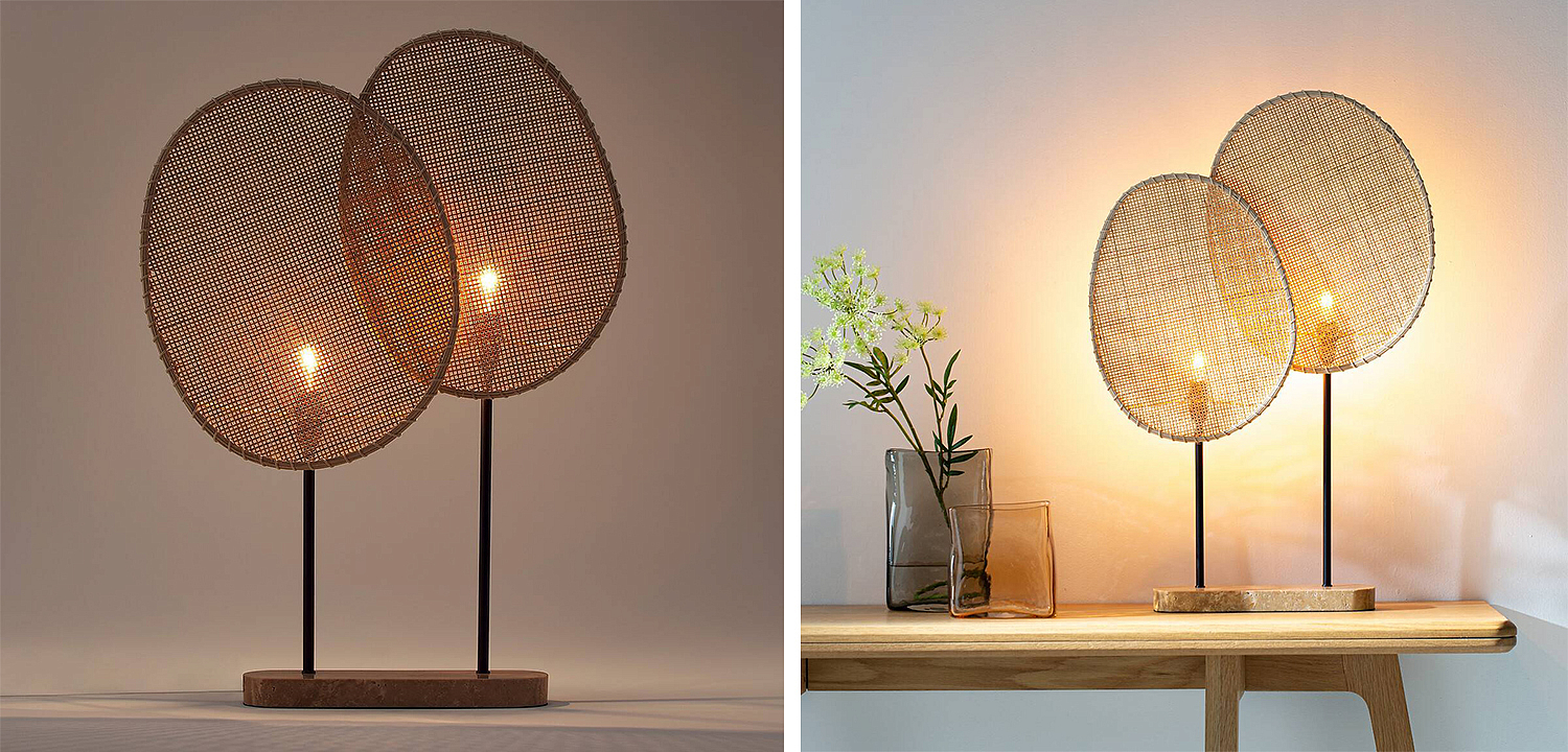 Настольная лампа Wicker Leaves Table lamp Настольная лампа Wicker Leaves Table lamp - Loft-Concept в Твери