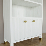 Книжный Стеллаж Elsa Dreams White с задней стенкой варинант исполнения - 1 | Loft Concept в Твери