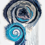 Текстильный Арт-объект ручной работы Galaxy варинант исполнения - 3 | Loft Concept в Твери