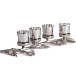 Подсвечник из алюминиевого сплава Cozy Light варинант исполнения - 1 | Loft Concept в Твери