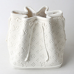 Кашпо в виде сумки  Bag Vase White Louis варинант исполнения - 1 | Loft Concept в Твери