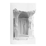 Встраиваемый в стену гипсовый светильник под покраску с колоннами и арками в античном стиле Antiquity Athena варинант исполнения - 8 | Loft Concept в Твери