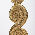 Кофейный стол из металла с круглой столешницей Table Gold Metal варинант исполнения - 4 | Loft Concept в Твери