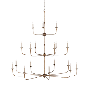 Люстра многоярусная бронзового цвета Graceful Chandelier